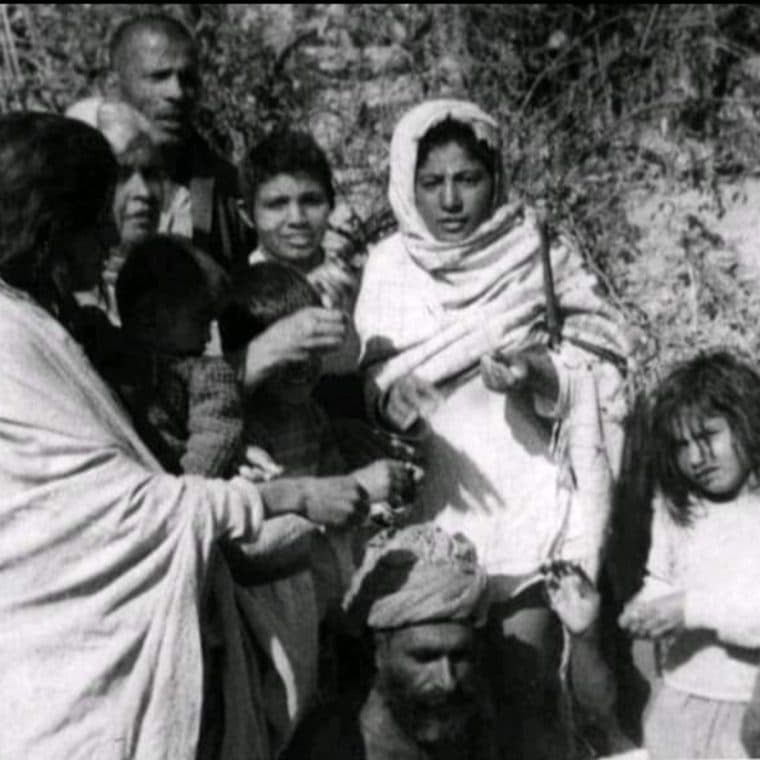 Guru Brahmanand Ji with followers